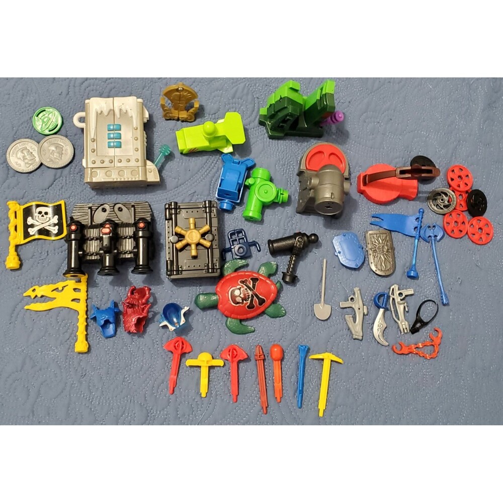 Imaginext Lot Replacement Parts Launchers projectiles Medieval Pirates DC Weapon